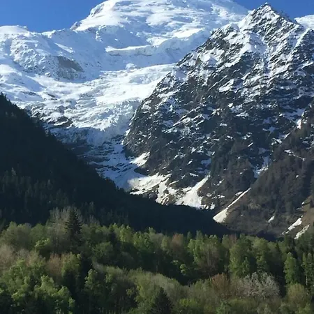 Face Au Mont Blanc & Glaciers Apartment *