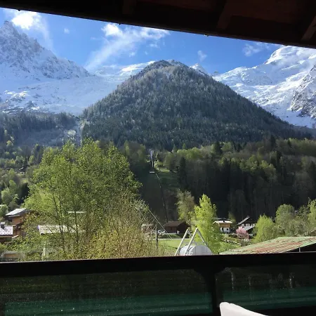 Face Au Mont Blanc & Glaciers Lägenhet