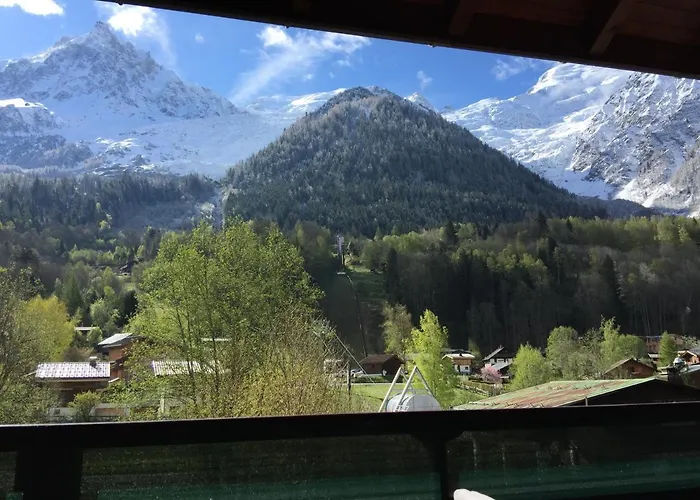 Face Au Mont Blanc & Glaciers 公寓